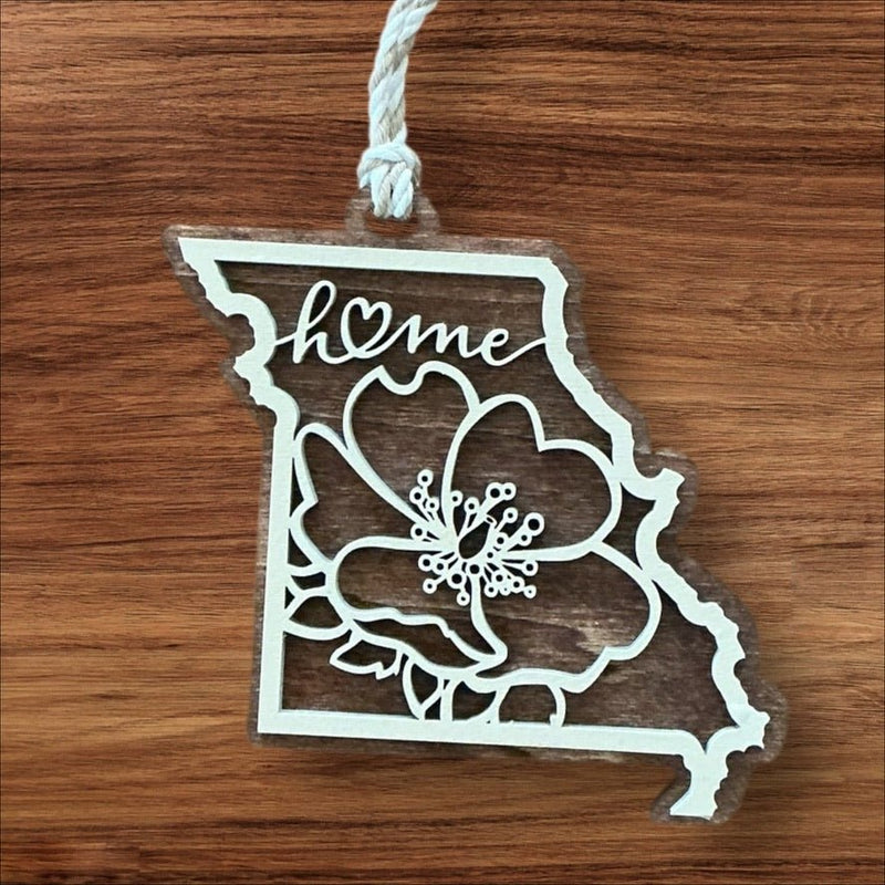 Load image into Gallery viewer, Missouri Ornaments - Trail and Timber Co
