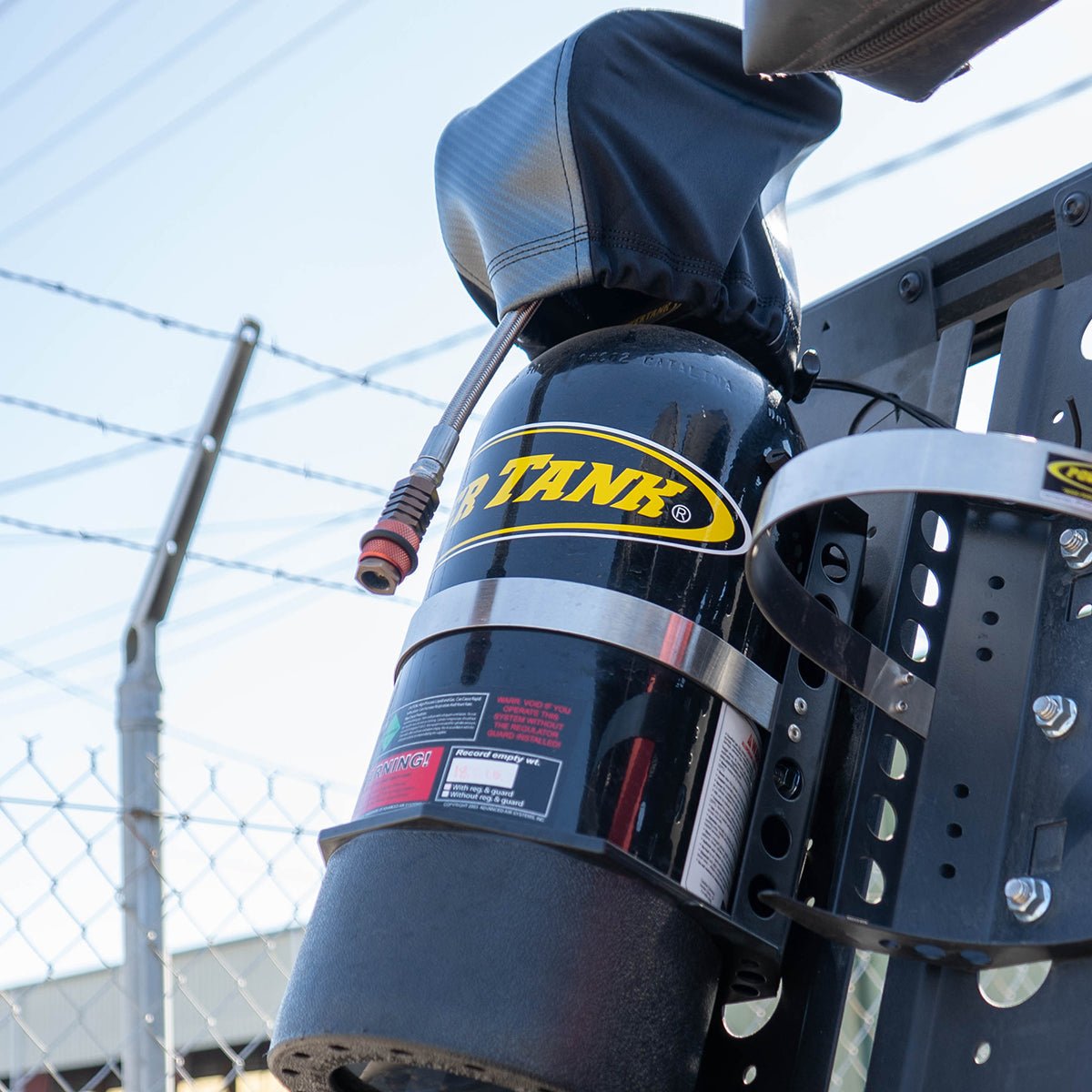 Stiffy Regulator Coupler Upgrade - 10" Stainless Steel Braided Power Flow 3 Coupler Extension - Trail and Timber Co