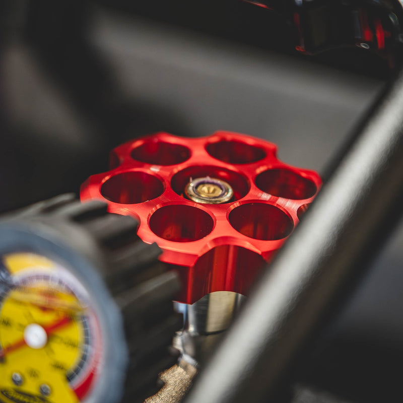 Load image into Gallery viewer, Six Shooter Aluminum Tank Knobs
