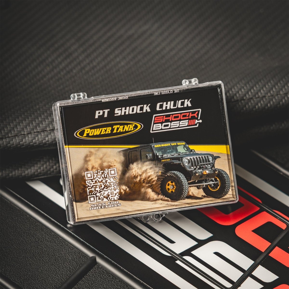 PT Shock Chuck™ - No Air Loss Tire and Shock chuck for hi - pressure applications - 1000 psi WP - Trail and Timber Co