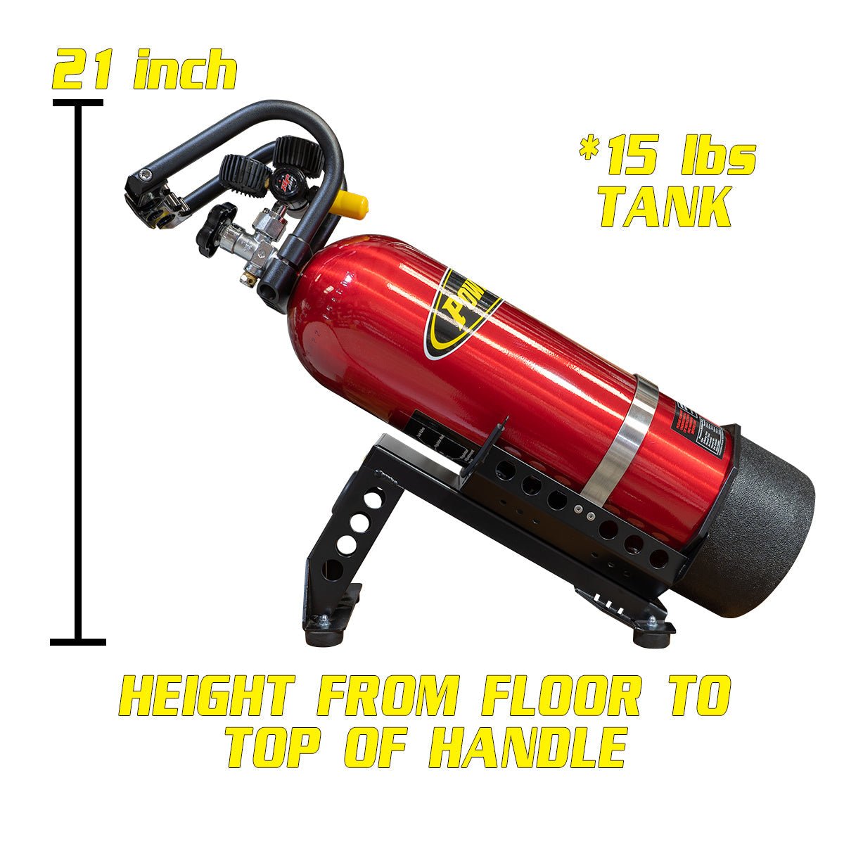 CO2 Tank Floor Bracket - Trail and Timber Co