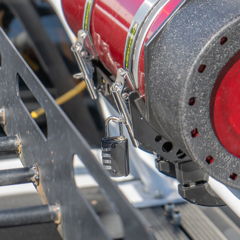 Load image into Gallery viewer, CO2 Tank COMP2 Bracket 10 lb. 15 lb. 6.9 in. Diameter Power Tank
