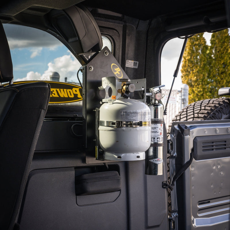 Load image into Gallery viewer, 4 Door Bronco Plate - Power Tank or Propane Tank mount (6th Gen 2021+)
