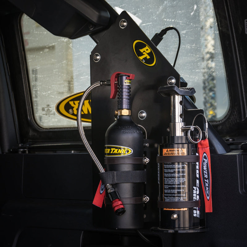Load image into Gallery viewer, 4 Door Bronco Plate - Power Tank or Propane Tank mount (6th Gen 2021+)
