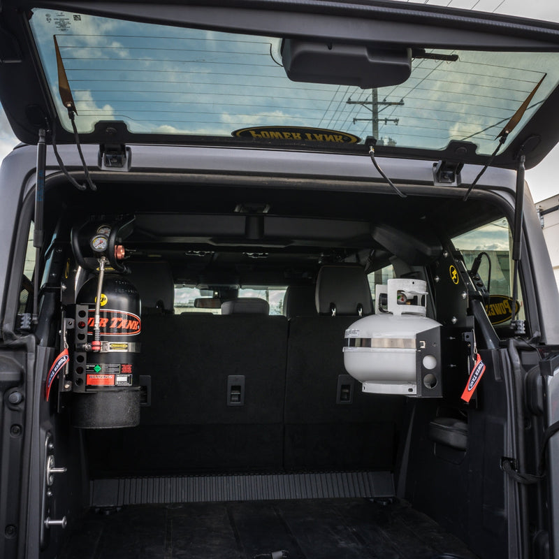 Load image into Gallery viewer, 4 Door Bronco Plate - Power Tank or Propane Tank mount (6th Gen 2021+)
