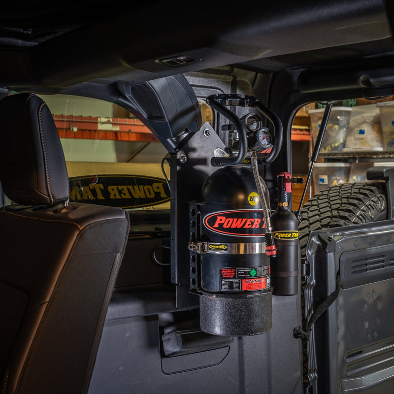Load image into Gallery viewer, 4 Door Bronco Plate - Power Tank or Propane Tank mount (6th Gen 2021+)
