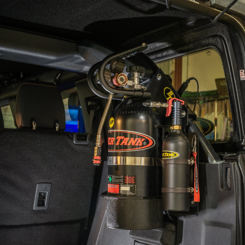 Load image into Gallery viewer, 4 Door Bronco Plate - Power Tank or Propane Tank mount (6th Gen 2021+)
