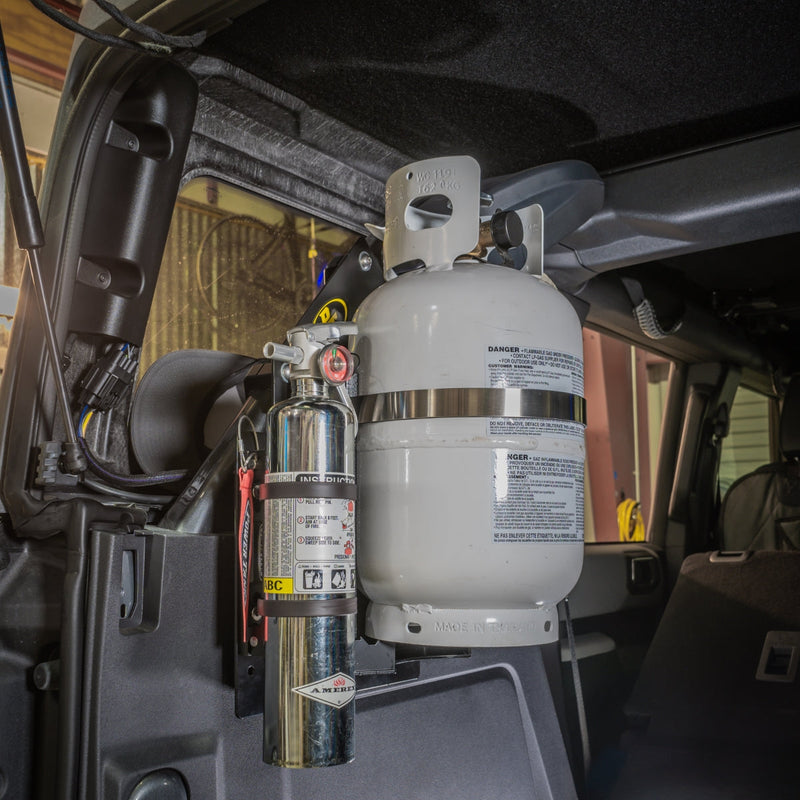 Load image into Gallery viewer, 4 Door Bronco Plate - Power Tank or Propane Tank mount (6th Gen 2021+)

