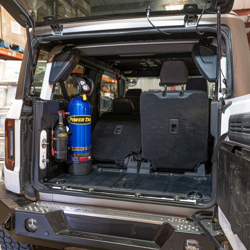 2 Door Bronco Plate - Power Tank or Propane Tank mount (6th Gen 2021+) - Trail and Timber Co