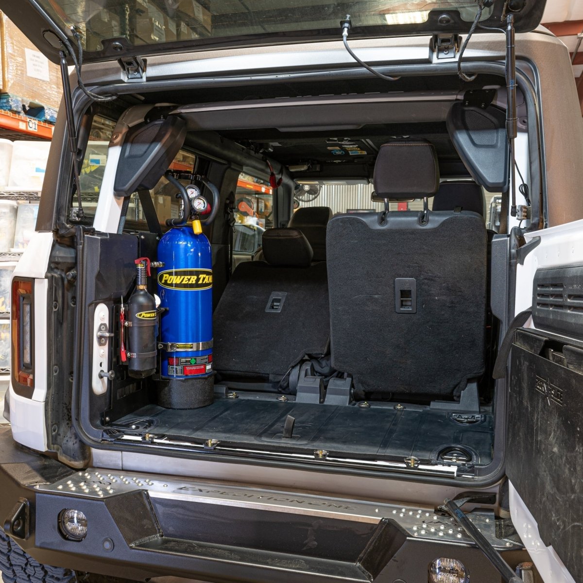 2 Door Bronco Plate - Power Tank or Propane Tank mount (6th Gen 2021+) - Trail and Timber Co