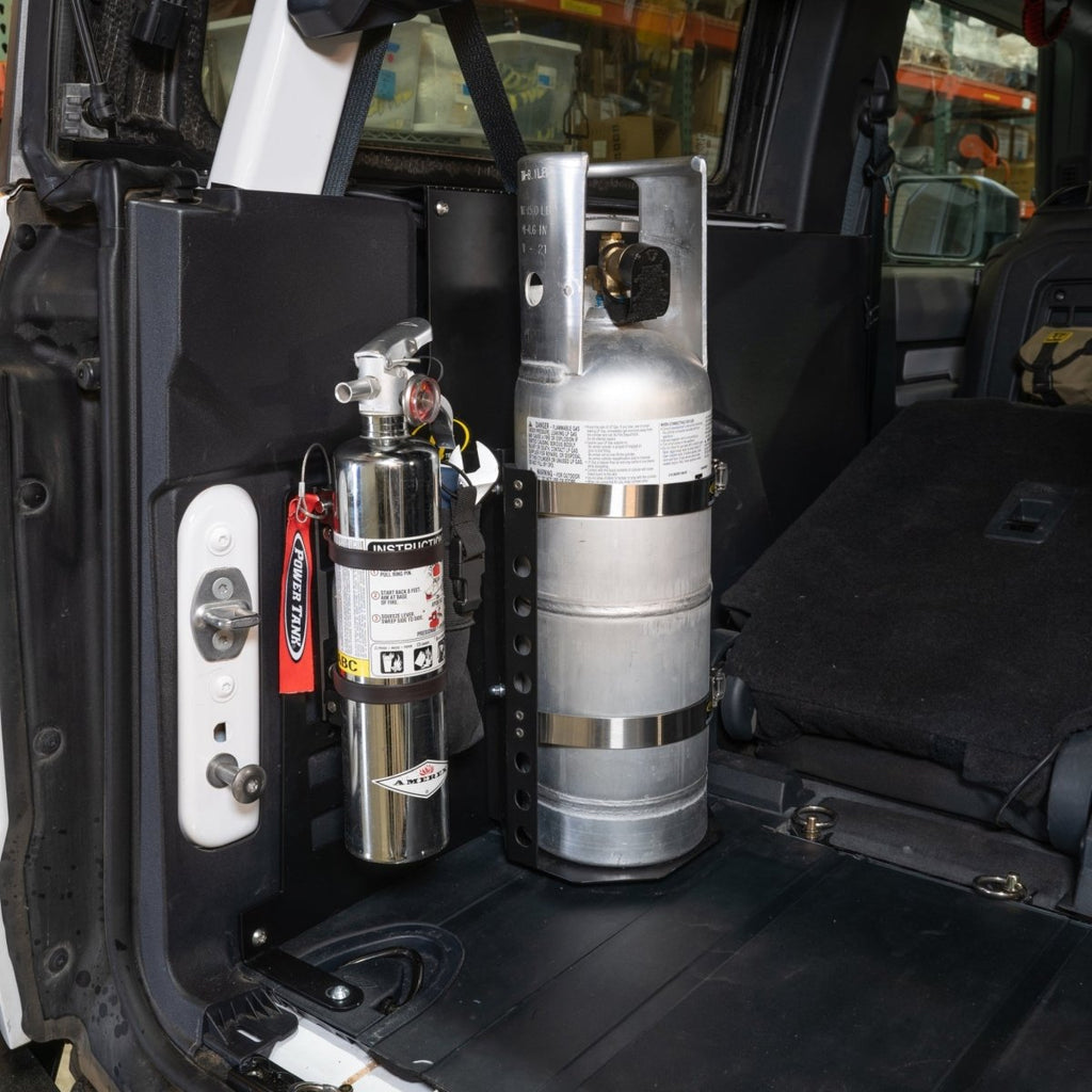 2 Door Bronco Plate - Power Tank or Propane Tank mount (6th Gen 2021+) - Trail and Timber Co