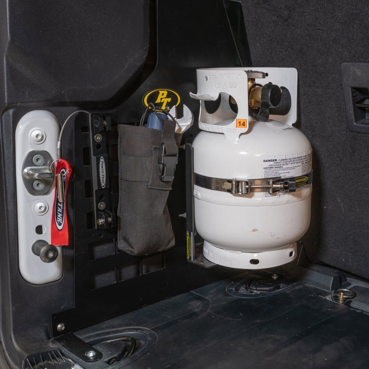 2 Door Bronco Plate - Power Tank or Propane Tank mount (6th Gen 2021+) - Trail and Timber Co