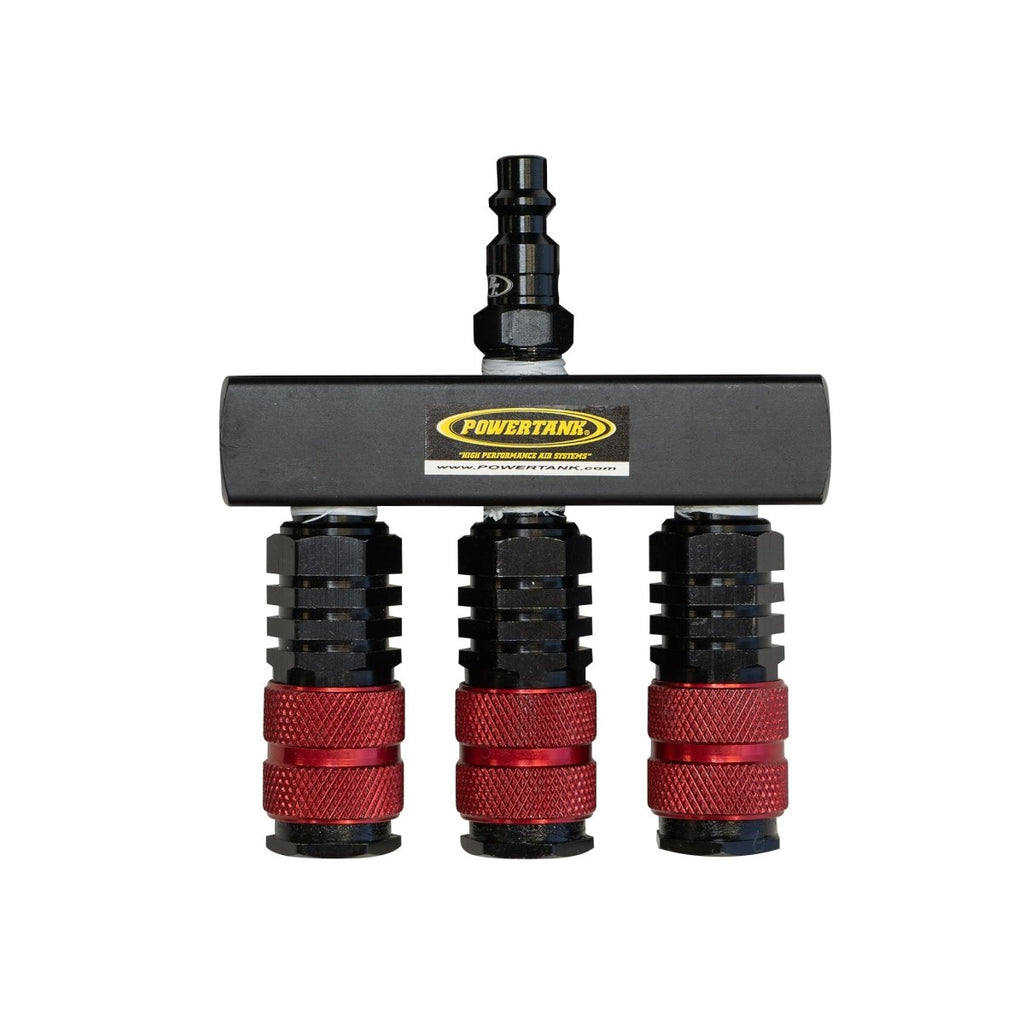 Air Hose Manifold Triple Outlet Power Tank - Trail and Timber Co