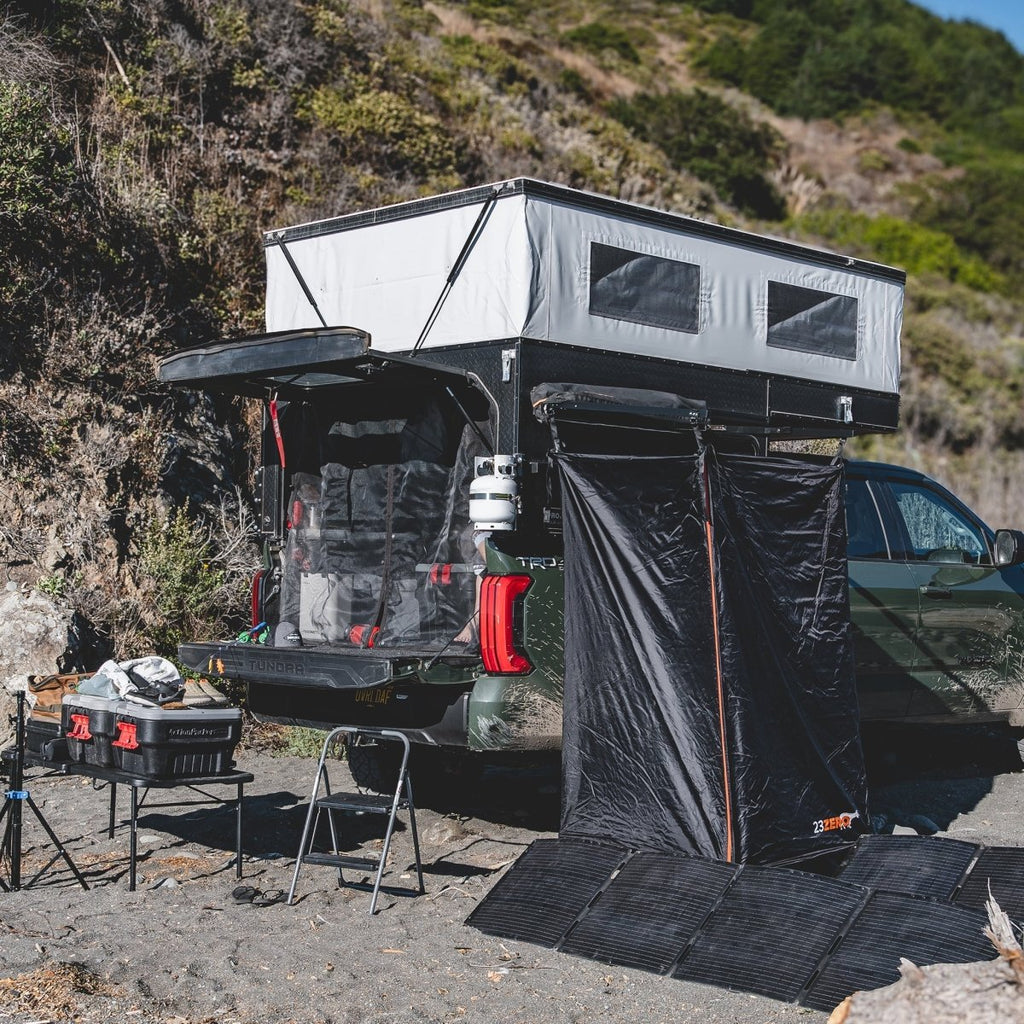Four Wheel Camper Mount for 5 lb propane tank bracket - Trail and Timber Co