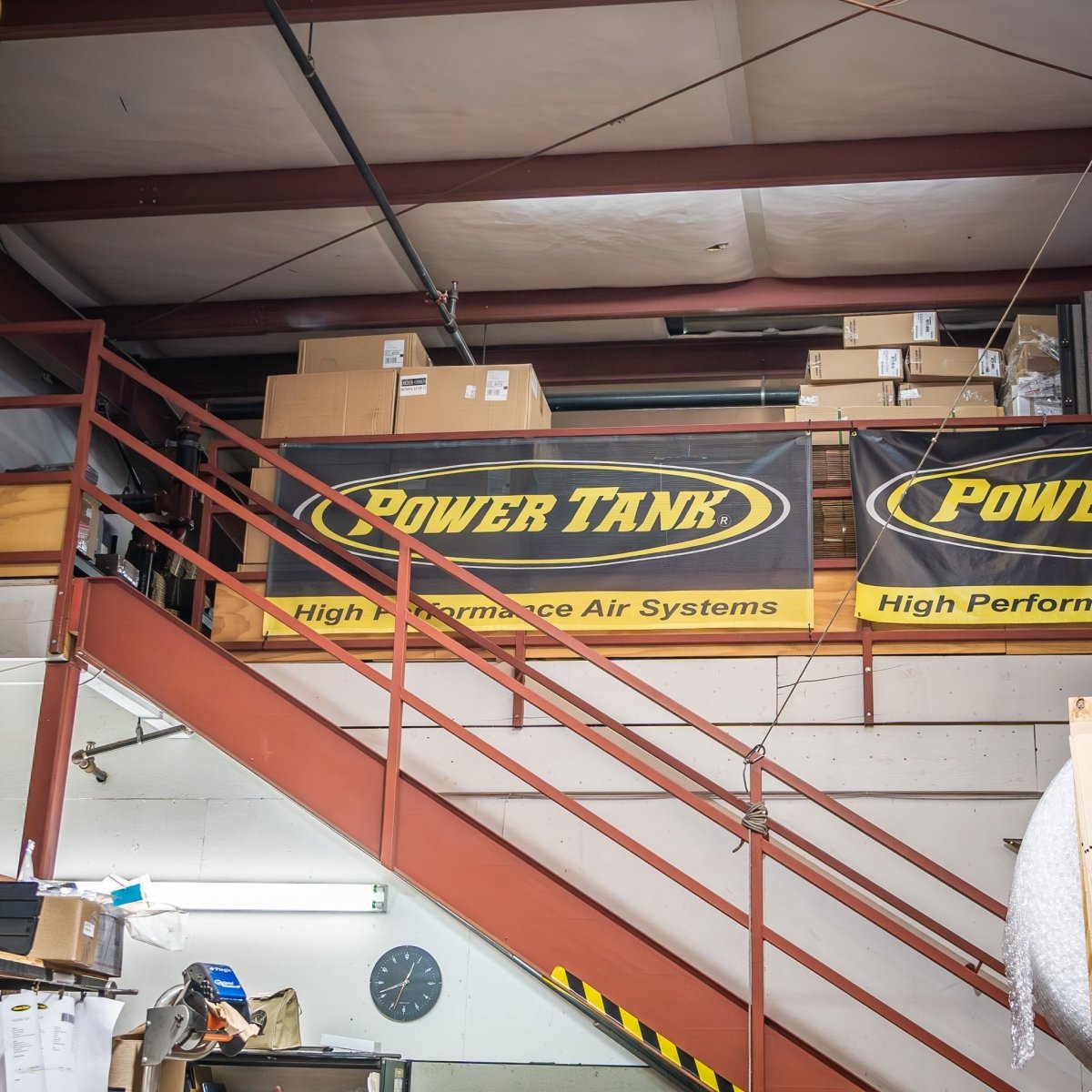 Mesh Power Tank Banner - 8x3 - Heavy - Duty Mesh Vinyl - Trail and Timber Co