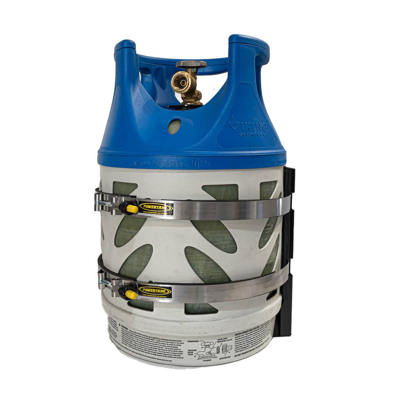 Load image into Gallery viewer, Foraker MARINE Bracket for 17 lb and 22 lb Viking Composite Propane Tank
