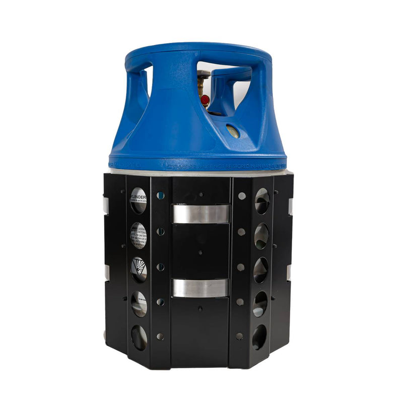 Load image into Gallery viewer, Foraker MARINE Bracket for 17 lb and 22 lb Viking Composite Propane Tank
