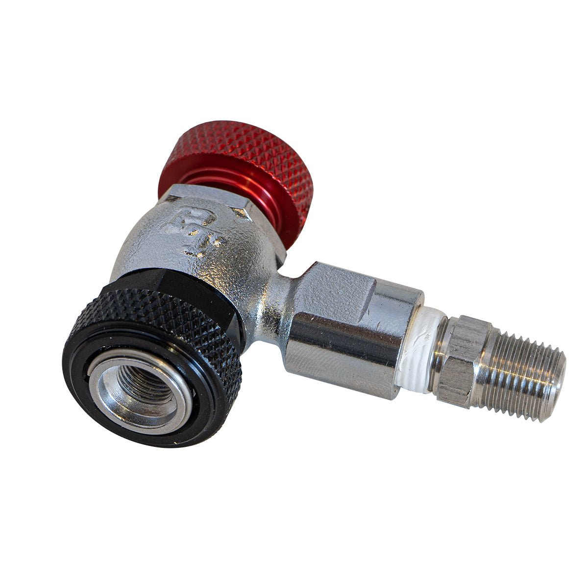 PT Shock Chuck™ - No Air Loss Tire and Shock chuck for hi - pressure applications - 1000 psi WP - Trail and Timber Co