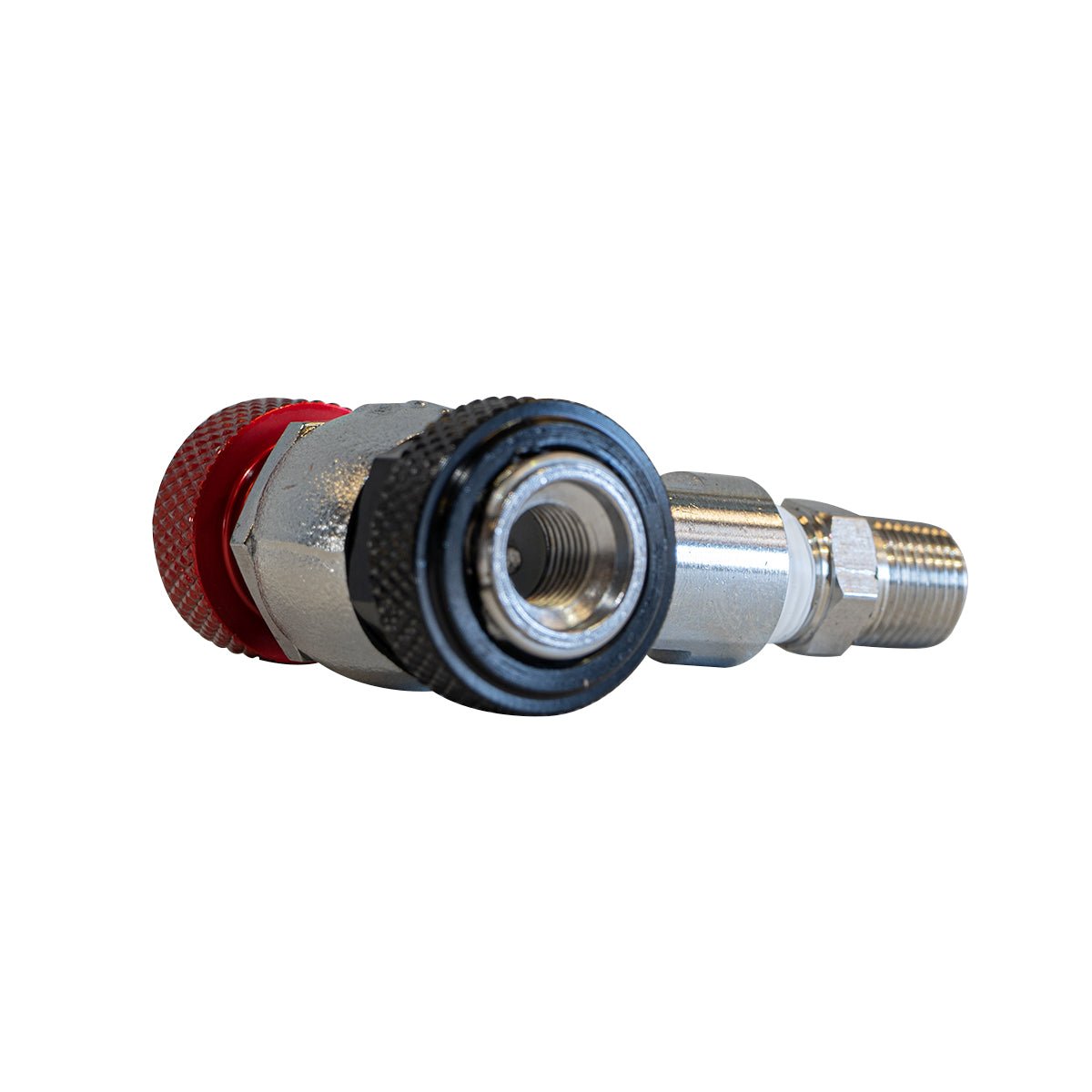 PT Shock Chuck™ - No Air Loss Tire and Shock chuck for hi - pressure applications - 1000 psi WP - Trail and Timber Co