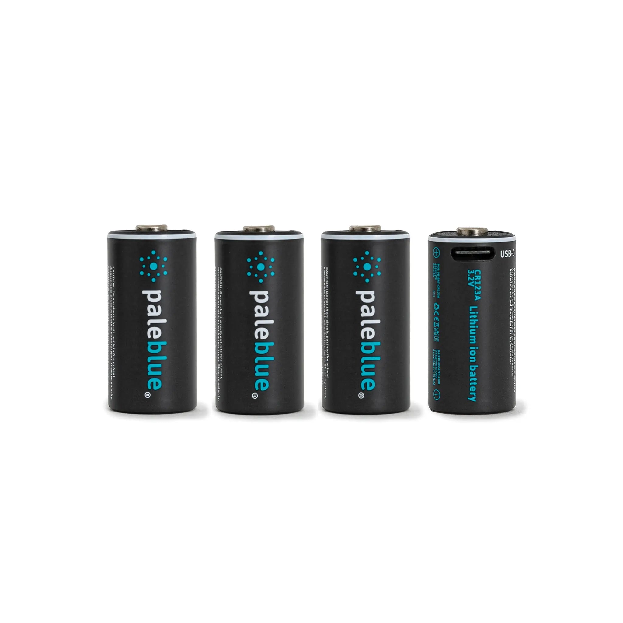 CR123A USB - C Rechargeable Batteries - Trail and Timber Co