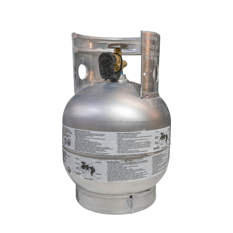 Load image into Gallery viewer, 10 lb. Aluminum Propane Tank and Bracket Combo!
