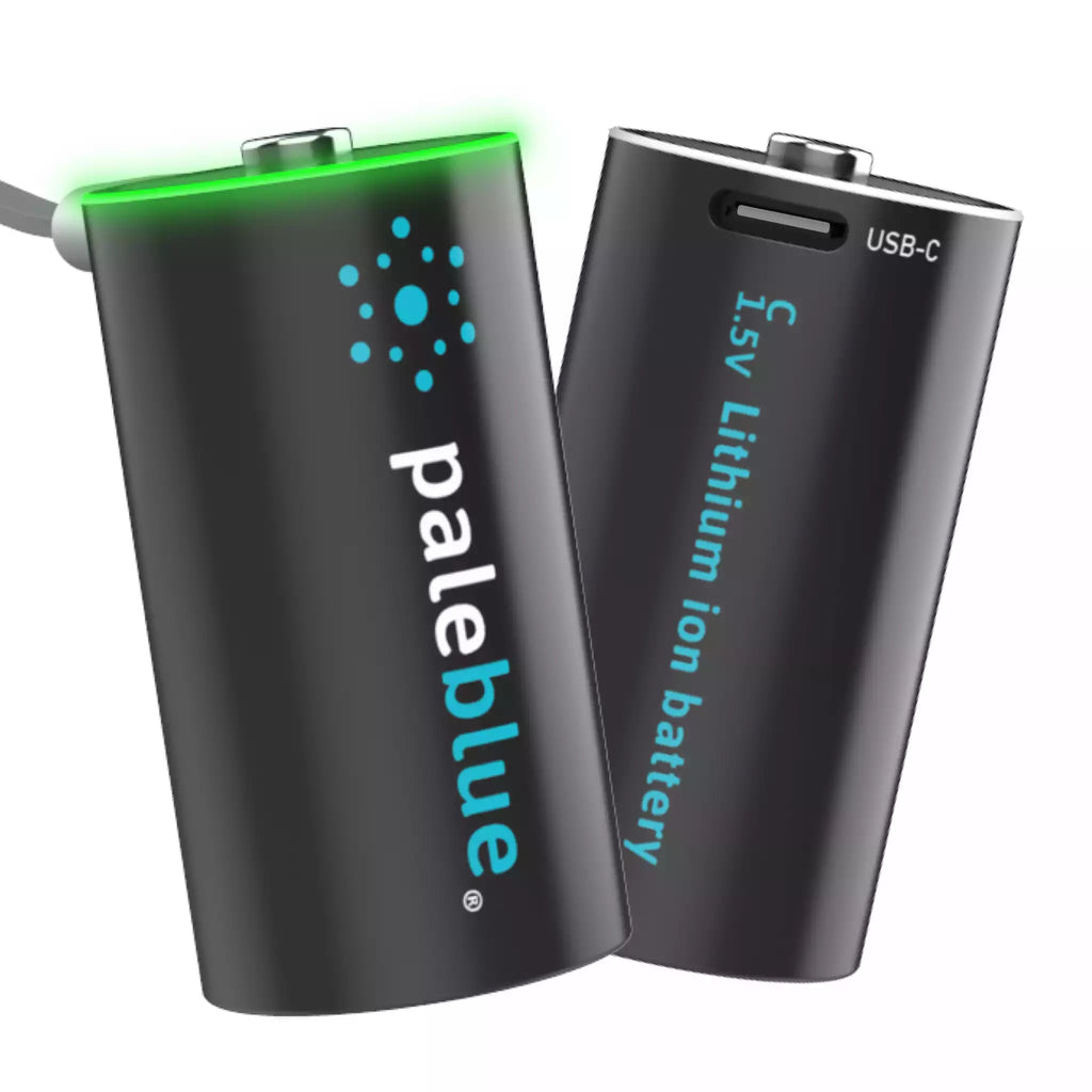 C Rechargeable Batteries with USB - C - Trail and Timber Co