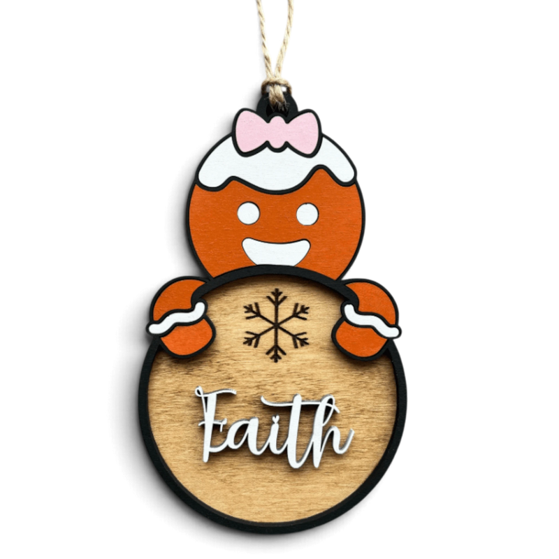 Load image into Gallery viewer, Christmas Character Ornamanets - Trail and Timber Co
