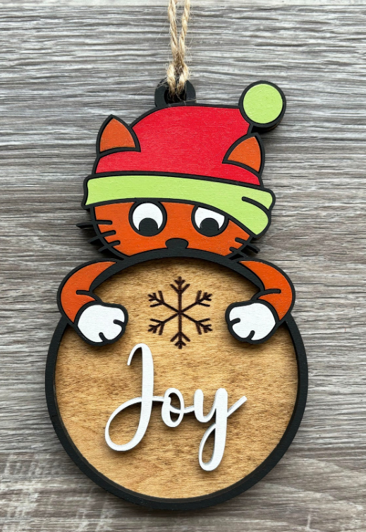 Load image into Gallery viewer, Christmas Character Ornamanets
