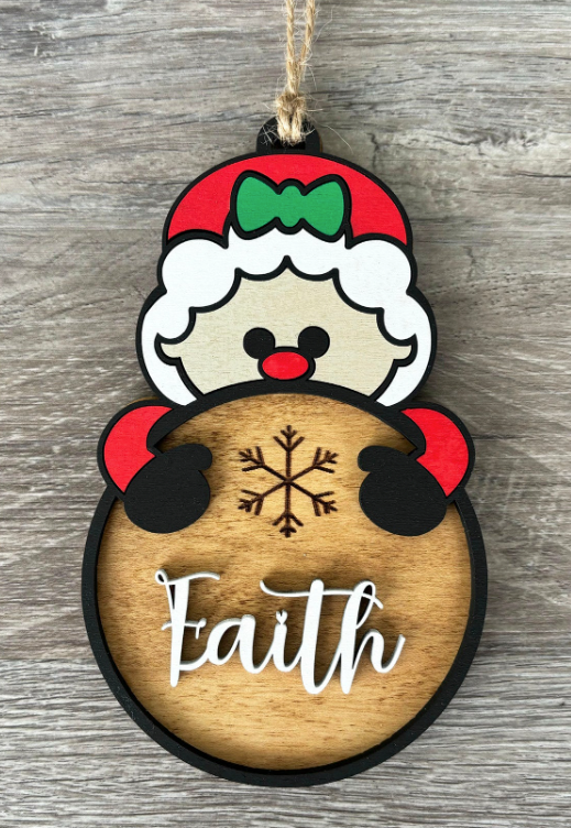 Load image into Gallery viewer, Christmas Character Ornamanets
