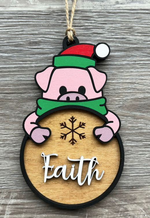 Load image into Gallery viewer, Christmas Character Ornamanets
