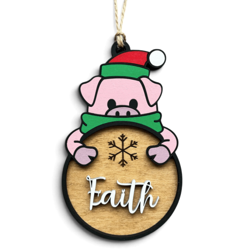 Load image into Gallery viewer, Christmas Character Ornamanets - Trail and Timber Co
