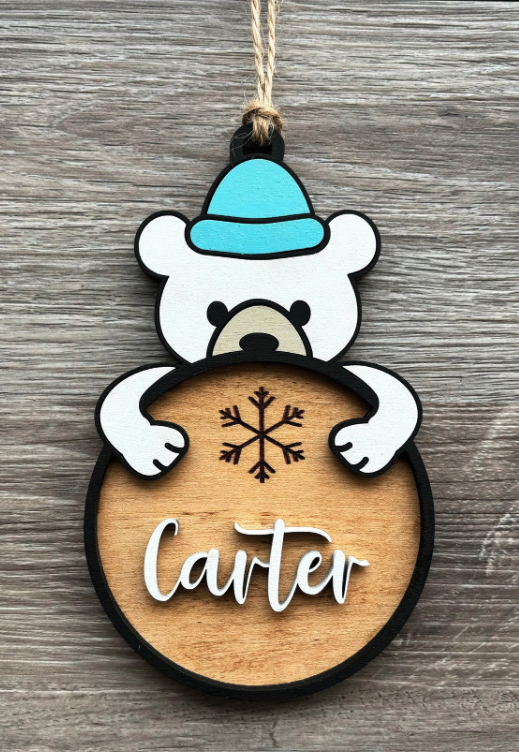 Load image into Gallery viewer, Christmas Character Ornamanets
