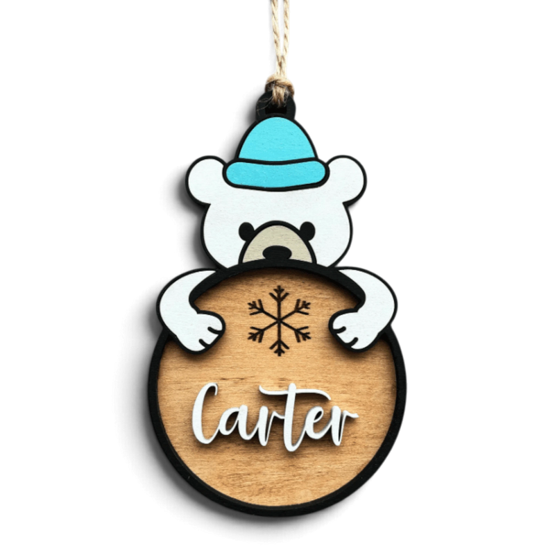 Load image into Gallery viewer, Christmas Character Ornamanets - Trail and Timber Co
