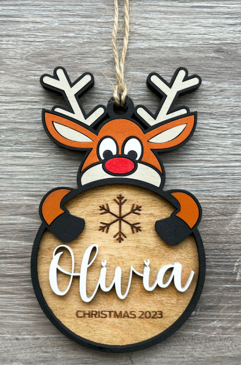Load image into Gallery viewer, Christmas Character Ornamanets
