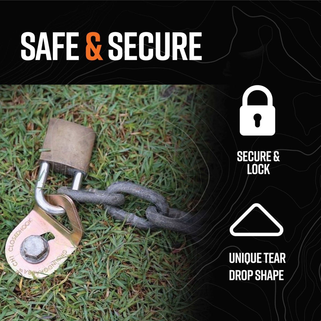 GroundGrabba Pro Closed Hook Kits - Trail and Timber Co