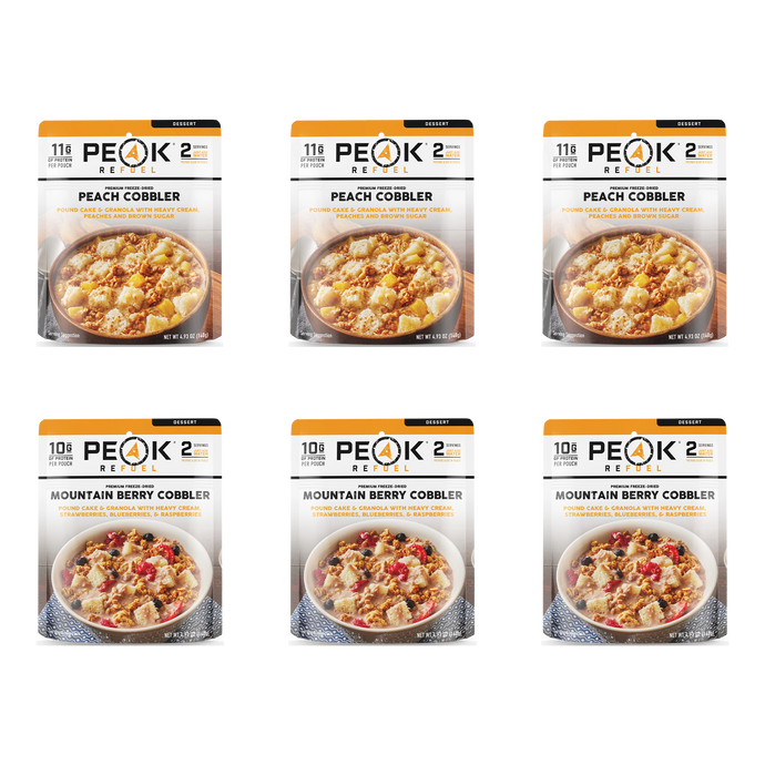 Dessert Cobbler Variety Pack
