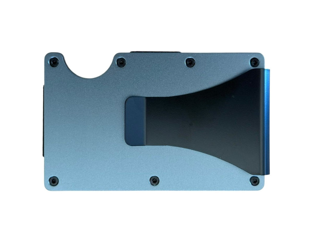 Minimalist Aluminum Wallet - Blue - Trail and Timber Co