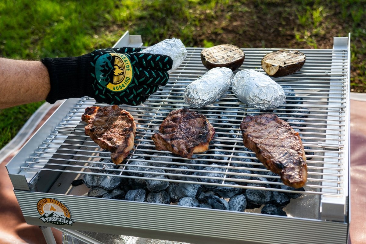 Quad - Fold Grill Grate - Trail and Timber Co