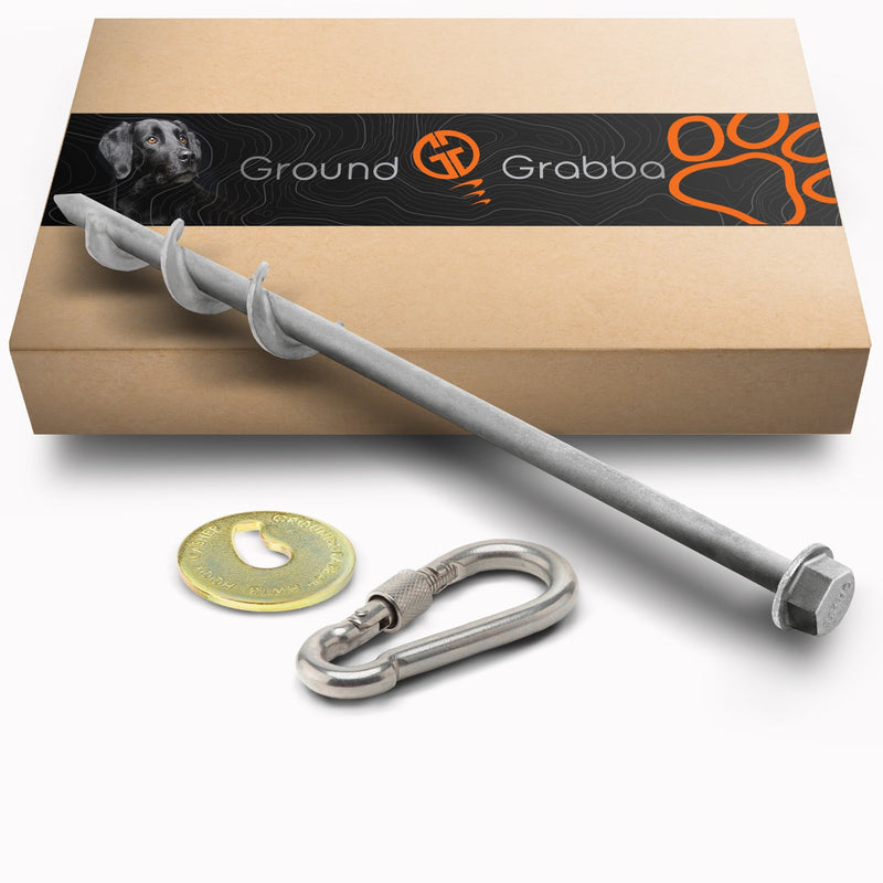 Load image into Gallery viewer, Dog Run Option for Grounded Paws Tie Down Kit
