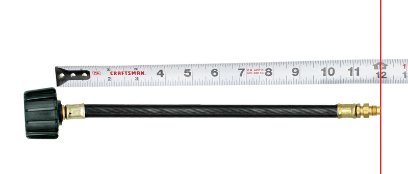 Load image into Gallery viewer, Flame King 12 Inch RV Trailer Propane Tank Pigtail Hose Connector
