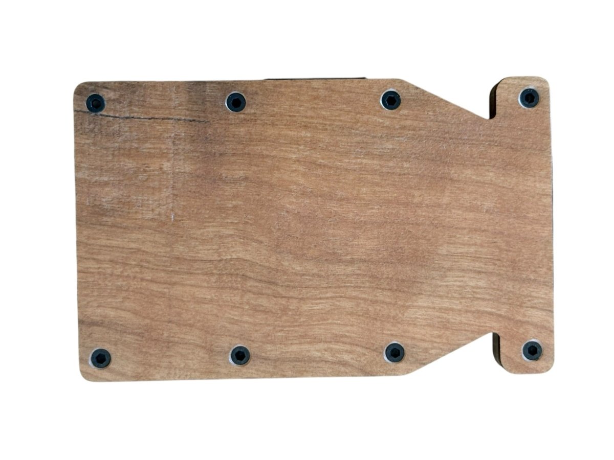 Minimalist Aluminum Wallet - Light Brown - Trail and Timber Co