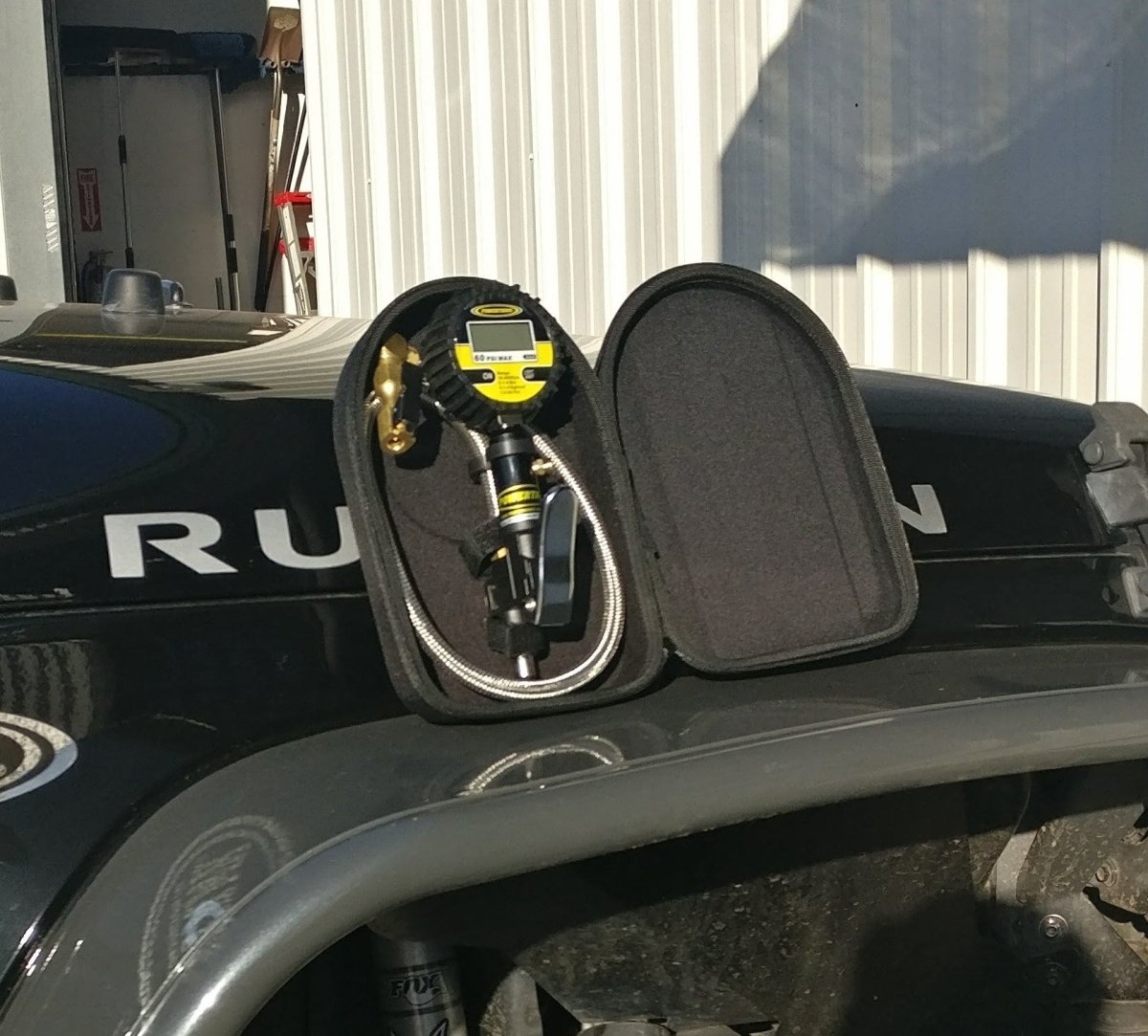 EVA Zippered Case Black Nylon Power Tank - Trail and Timber Co