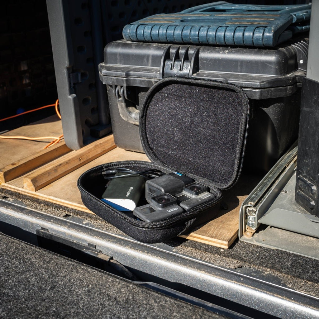 EVA Zippered Case Black Nylon Power Tank - Trail and Timber Co