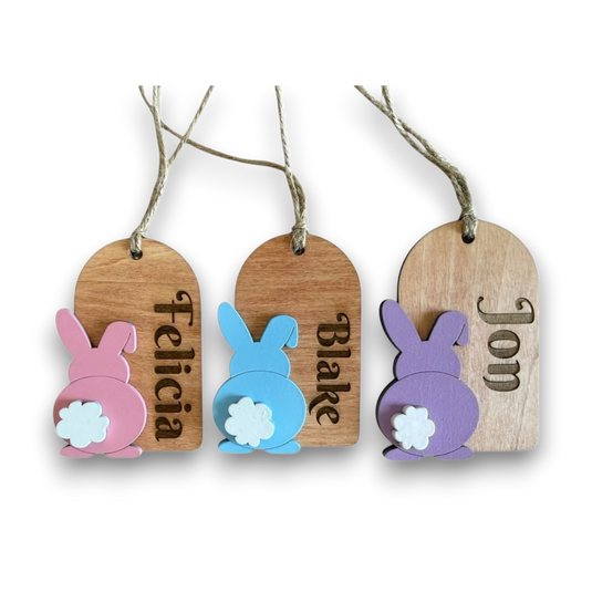 Personalized Easter Basket Tag With Name - Trail and Timber Co
