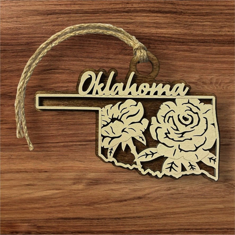 Load image into Gallery viewer, Oklahoma Ornaments - Trail and Timber Co
