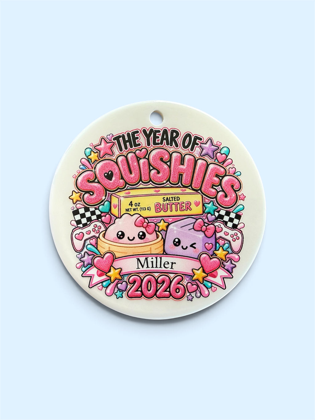 Squishies Ornaments