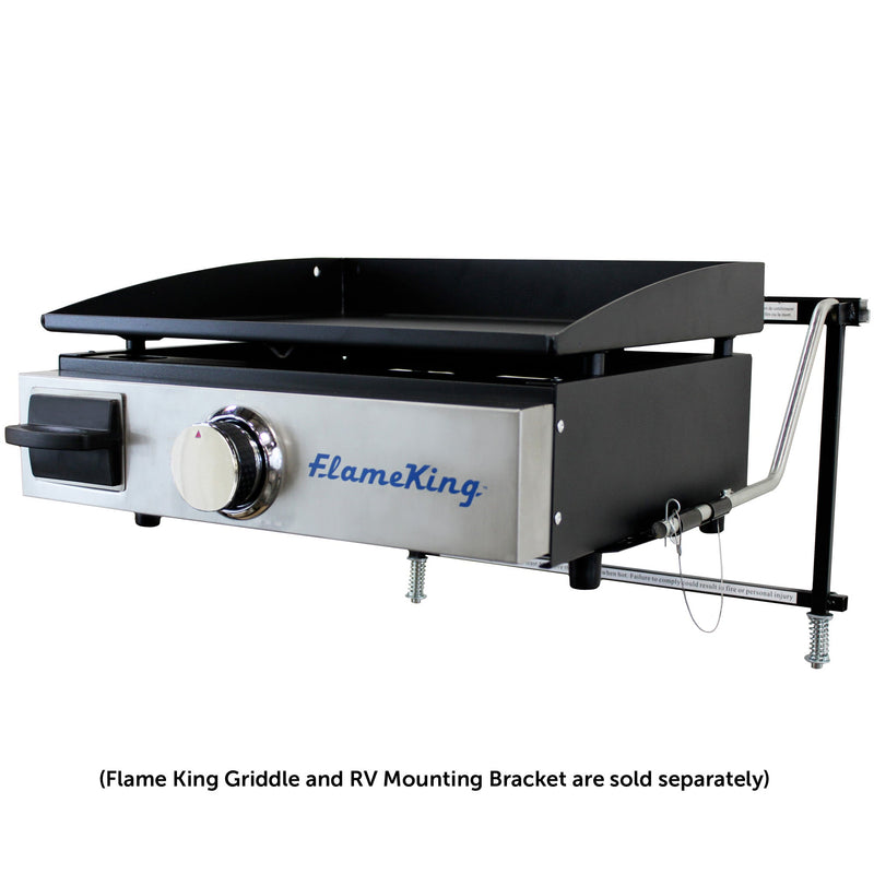 Load image into Gallery viewer, Flame King Bracket for Tabletop Griddles Connects via Leg Screws
