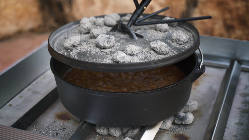 Load image into Gallery viewer, Frontier Grates - Dutch Oven Accessory For The 24&quot; Pop-Up Pit
