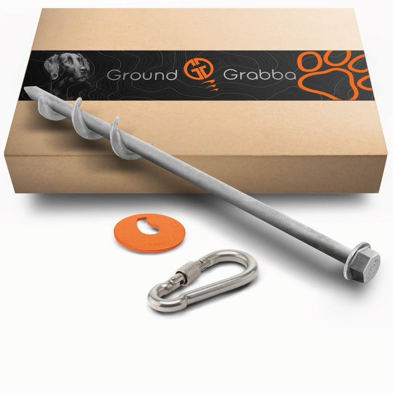 Load image into Gallery viewer, Dog Run Option for Grounded Paws Tie Down Kit - Trail and Timber Co
