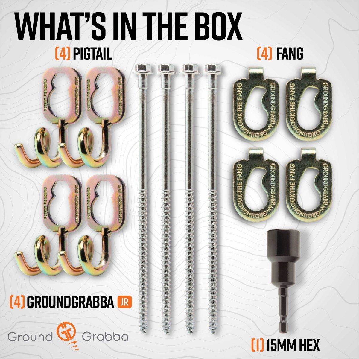 GroundGrabba Arizona Starter - Junior Kit With Pigtails - Trail and Timber Co
